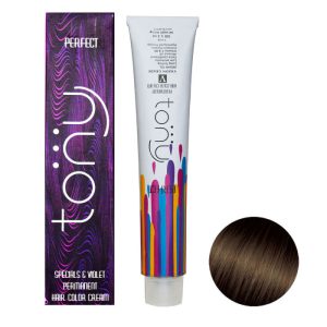 رنگ‌مو تونی سری نسکافه‌ای شماره 5.7