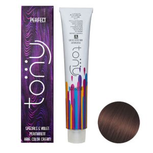 رنگ‌مو تونی سری شاه‌بلوطی شماره 6.74