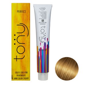 رنگ‌مو تونی سری کهربایی شماره 7.341