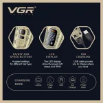 ماشین اصلاح سر و صورت دوقلو وی جی آر مدل V-643 - Image 3