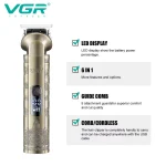 ماشین اصلاح شش کاره وی جی آر مدل V-109 - Image 5