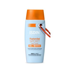 ضدآفتاب بدن و صورت فیوژن ژل اسپرت ایزدین SPF50