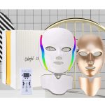 ماسک ال ای دی نقابی (ماسک LED صورت و گردن) 7 رنگ نور