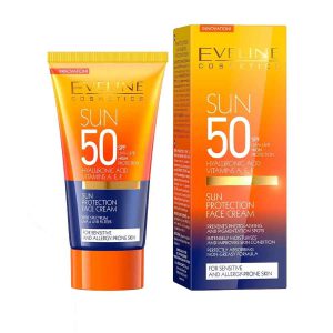کرم ضد آفتاب صورت اولاین Eveline Sun Protection SPF50