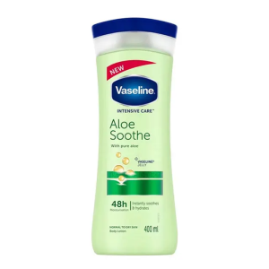 لوسیون بدن وازلین حاوی آلوئه ورا