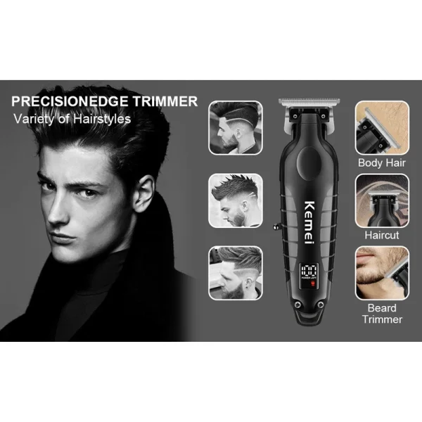 ماشین اصلاح سر صورت کیمی مدل KM-2293 - Image 7