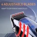 ماشین اصلاح سر و صورت کیمی مدل KM-3235 - Image 7