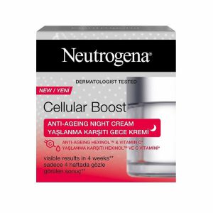 استفاده از کرم (شب) مدل Neutrogena Cellular Boost