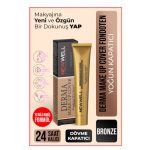 کرم گریم مدل Derma Cover رنگ برنز NewWell