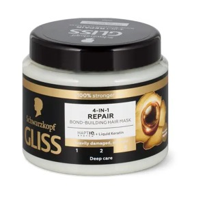ماسک مو ۴کاره گلیس مناسب موهای خیلی آسیب دیده و خشک