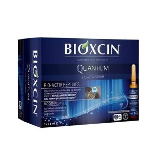 پک ۱۵ عددی سرم ضد ریزش مو بیوکسین QUANTOM حجم (6 میل)