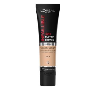 کرم پودر تیوپی لورآل INFAILLIBLE شماره 25 رنگ ROSE IVORY