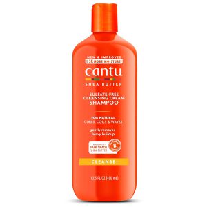 شامپو شی باتر موهای فر و مجعد cantu