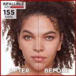 کرم پودر تیوپی لورآل INFAILLIBLE شماره 155 رنگ NATURAL ROSE - Image 3