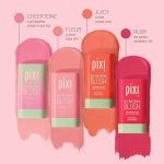رژگونه استیکی پیکسی مدل On the Glow Blush Juicy - Image 2