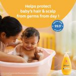 شامپو بچه جانسون زرد طرح جدید طلایی - Image 3