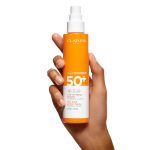 اسپری لوسیون ضد آفتاب بدن کلارنس SPF 50 - Image 2