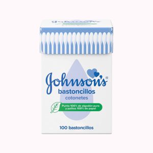 گوش پاک کن کودک جانسون بسته 100 عددی