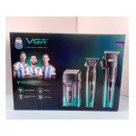 ست سه قلو ماشین اصلاح وی جی آر VGR V-694 (آبی) - Image 6