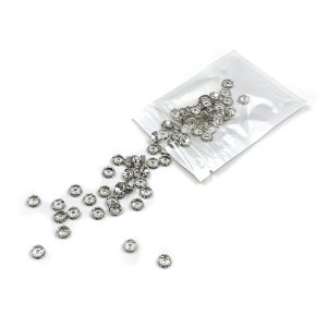 مهره دیزاین بسته ای طرح رینگ نقره ای