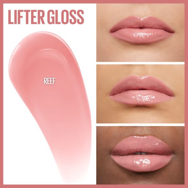 لیپ گلاس میبلین مدل Lifter Gloss رنگ REEF - Image 6