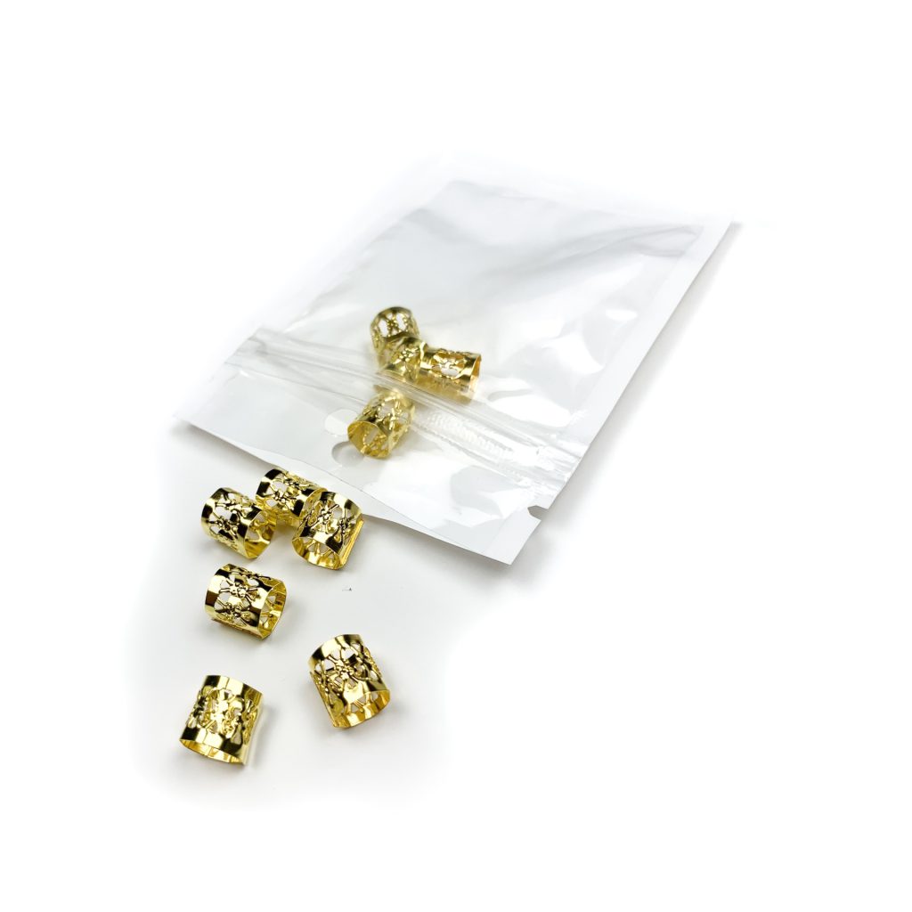 مهره دیزاین بسته ای طرح مهره روسی کوچک طلایی