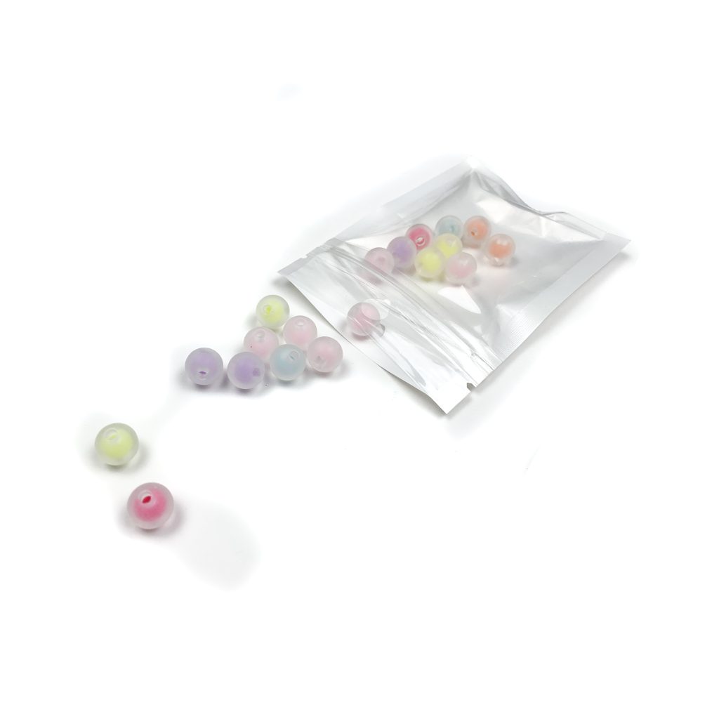 مهره دیزاین بسته ای طرح مروارید بزرگ پاستیلی