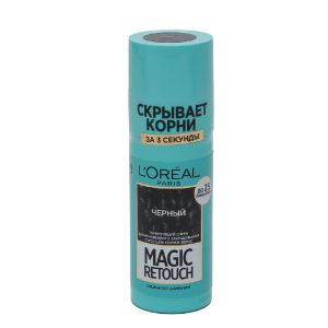 اسپری کانسیلر ریشه مو لورآل مدل Magic Retouch مشکی