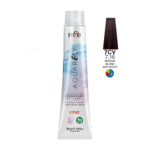 رنگ مو آکوارلی سری خاکستری بنفش (7CV)