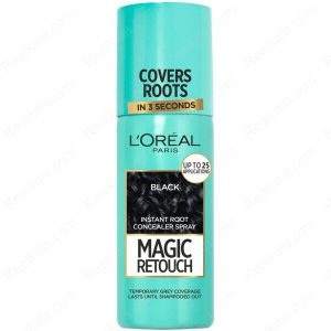 اسپری پوشاننده ریشه مو لورآل Magic Retouch مشکی | L'Oréal Paris
