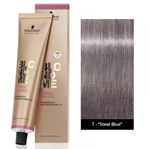 تونر Steel Blue بلوندمی حجم 60 میل BlondMe