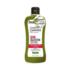 شامپو ترمیم کننده مو باباریا مدل Cannabis