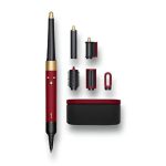 سشوار بلوتوث دار دایسون مدل Airwrap id HS08 (زرشکی/طلایی)