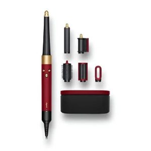 سشوار بلوتوث دار دایسون مدل Airwrap id HS08 (زرشکی/طلایی)