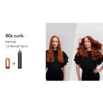 سشوار بلوتوث دار دایسون مدل Airwrap id HS08 (زرشکی/طلایی) - Image 4