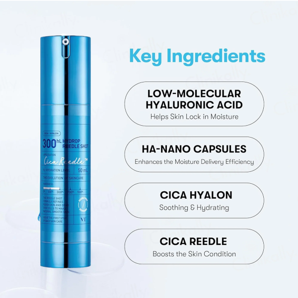 سرم هیالورونیک‌اسید وی‌تی کازمتیکس (ریدل‌شات 300 وی‌تی)