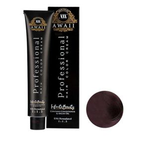 رنگ مو بادمجانی تیره آوایی شماره 5.78