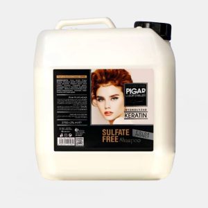 شامپو گالنی بدون سولفات پیگار حجم 3750 میلی لیتر