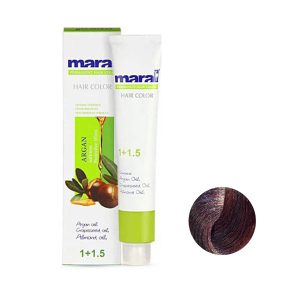 رنگ مو ماهاگونی شرابی متوسط مارال شماره 4.68