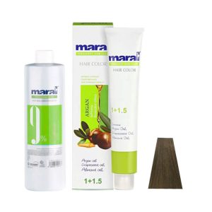 رنگ مو سبز دودی مارال شماره 6.310