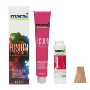 رنگ مو کره عسلی مارال فیوژن شماره 9.506