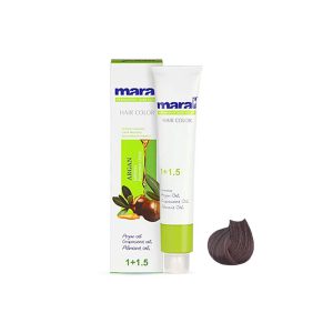 رنگ مو بلوند دودی بنفش تیره مارال شماره 6.19