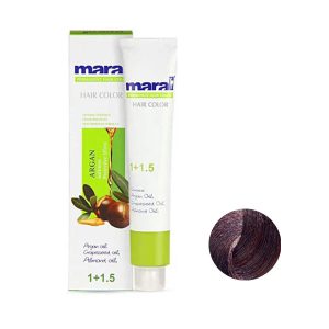 رنگ مو ماهاگونی شرابی روشن مارال شماره 5.68