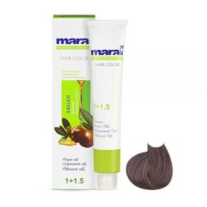 رنگ مو قهوه ای دودی روشن مارال شماره 5.1