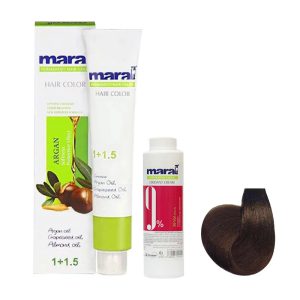 رنگ مو قهوه ای شکلاتی روشن مارال شماره 5.8