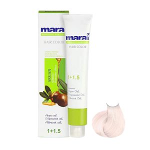 رنگ مو بلوند دودی خیلی خیلی روشن مارال شماره 12.1