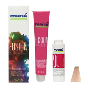 رنگ مو رزگلد مارال فیوژن شماره 9.591