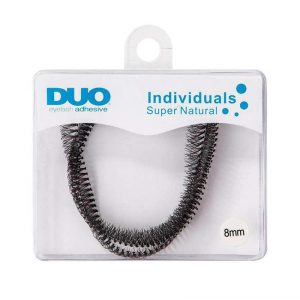 مژه ریسه ای مو طبیعی فر D دوو پنج عددی سایز 8 میل