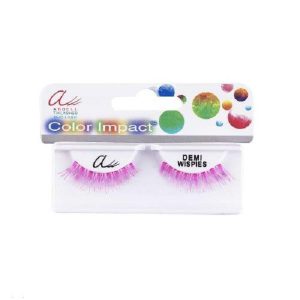 مژه مصنوعی رنگی صورتی آردل مدل Demi Wispies