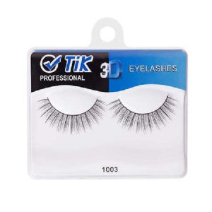 مژه مصنوعی سه بعدی جلد آبی تیک مدل 1003